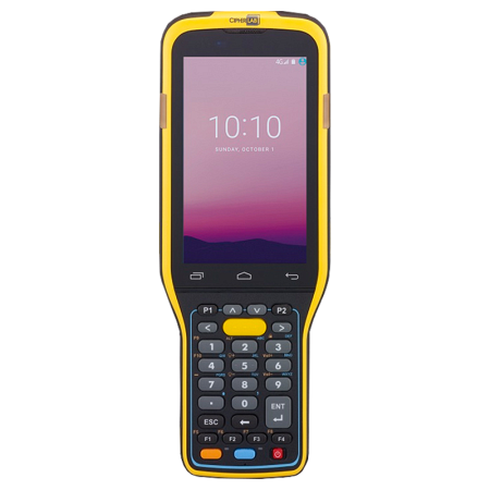 Терминал сбора данных CipherLAB RK95-X8-28K PISTOL, с камерой (Android 12, Bluetooth, Wi-Fi, двумерный счит-тель дальнего действия - Zebra SE4850, без SNAP-ON/БП, GMS в комплекте с пистолетной рукоятью)
